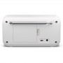 Sharp DR-P420(WH) Tokyo Portable Digital Radio, FM/DAB/DAB+, Bluetooth 5.0, USB or Battery Powered, Snowy White Sharp | White | - 4
